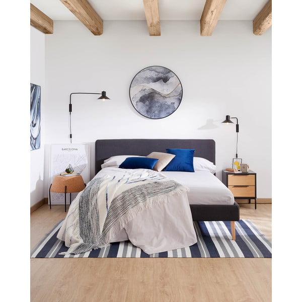 Czarny kinkiet ø 20 cm Aria – Kave Home-image-2