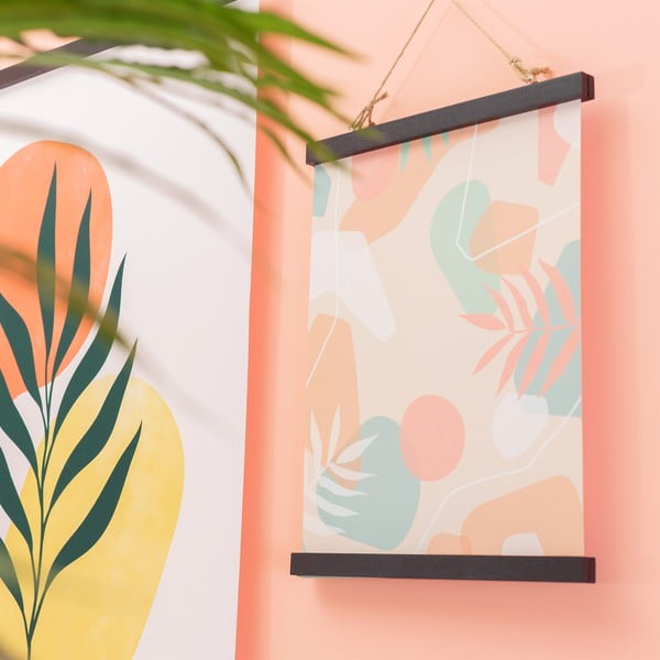 Czarna magnetyczna ramka na plakat Sass & Belle, szer. 30 cm-image-1