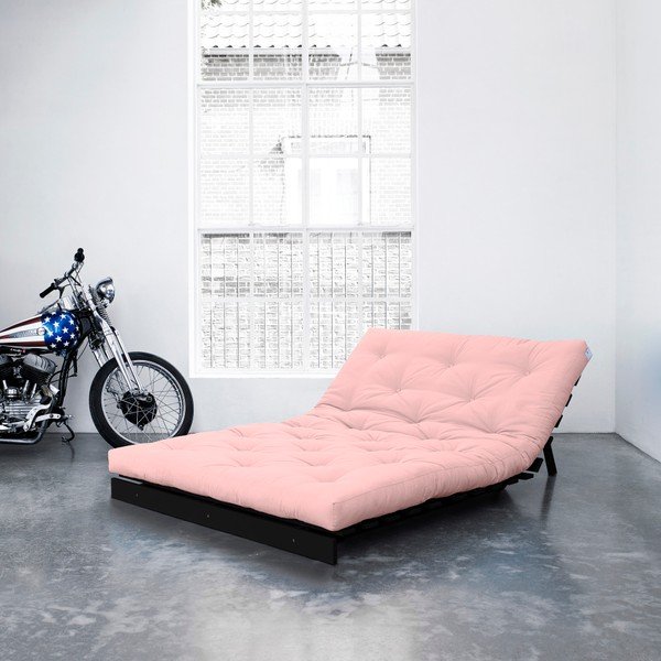 Sofa wielofunkcyjna Karup Roots Wenge/Pink Peonie-image-2