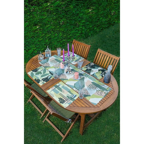 Zestawy mat stołowych i beżnika 5 szt. – Mila Home-image-1
