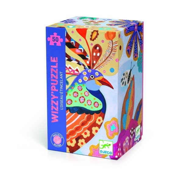 Puzzle Djeco Błyszczący ptak-image-1