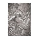 Dywan w szaro-srebrnym kolorze 200x290 cm Marbled – Flair Rugs
