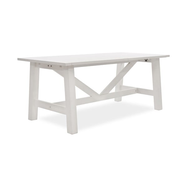 Stół do jadalni Idallia White, 180x90 cm