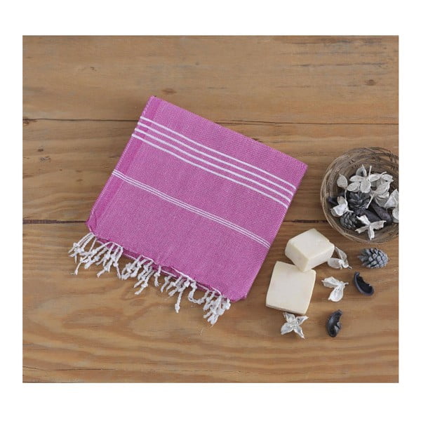 Ręcznik hammam Sultan Pink, 100x180 cm