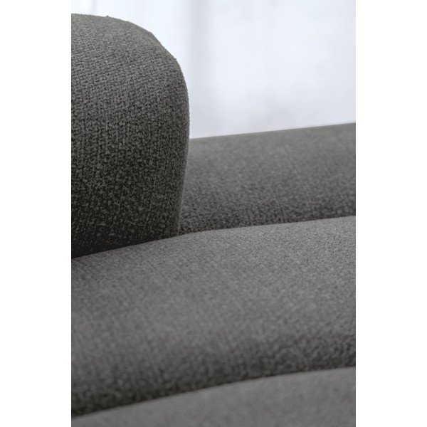 Szary narożnik (prawostronny/z szezlongiem) Shell – Miuform-image-3