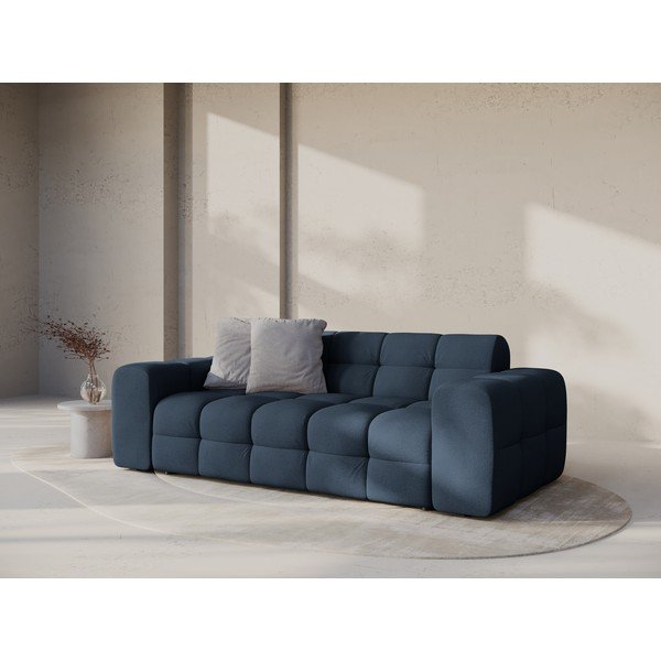 Ciemnoniebieska sofa 222 cm Kendal – Micadoni -image-1