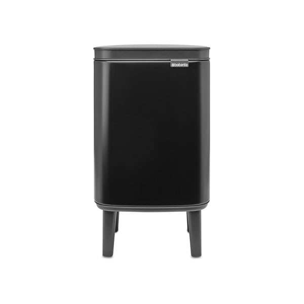 Stalowy kosz na śmieci w kolorze matowej czerni 4 l Bo Hi – Brabantia