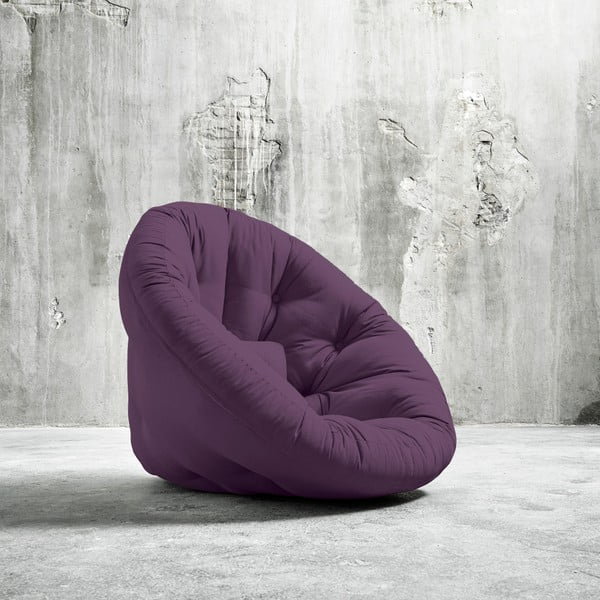 Fotel rozkładany Karup Nest Purple