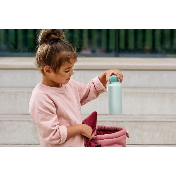 Jasnozielona butelka dla dzieci 400 ml Little farm – Mepal-image-2