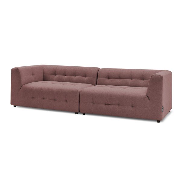 Ciemnoróżowa sofa 324 cm Kleber – Bobochic Paris-image-4