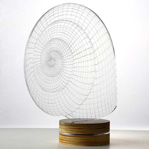 Lampa 3D stołowa Snail-image-1