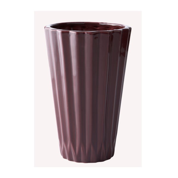 Ceramiczny wazon Plum, 19 cm