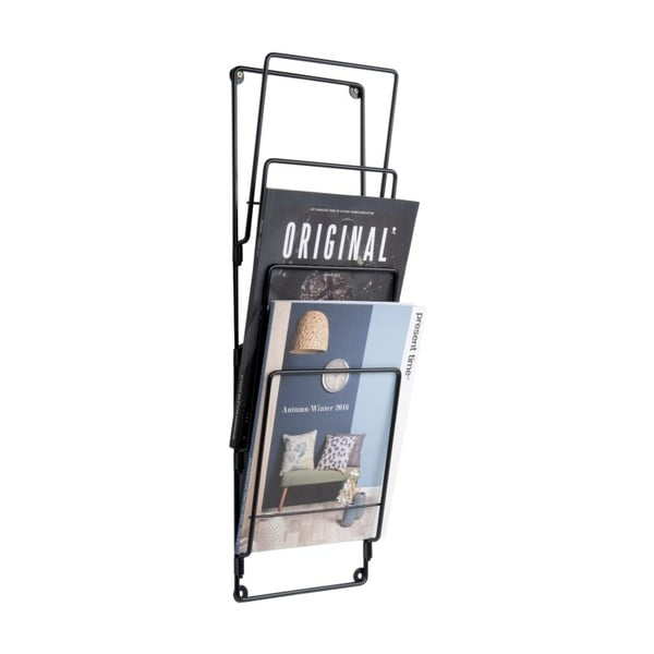 Czarny gazetnik ścienny PT LIVING-image-2