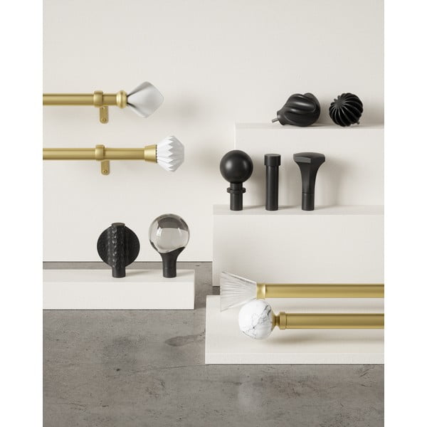 Stalowy regulowany karnisz 107 - 305 cm Helix – Umbra-image-3