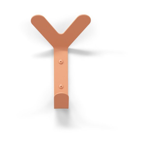 Łososiowy ścienny stalowy haczyk Frondo – Spinder Design-image-3