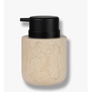 Kremowy marmurowy dozownik do mydła 200 ml Marble – Mette Ditmer Denmark