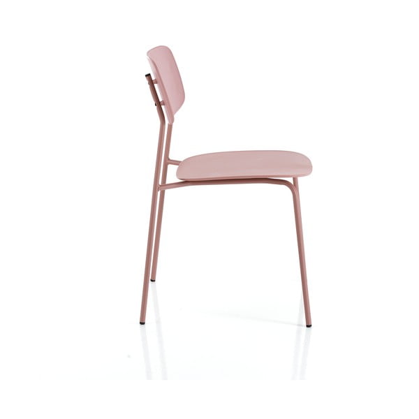Różowe krzesła zestaw 2 szt. Primary – Tomasucci-image-4