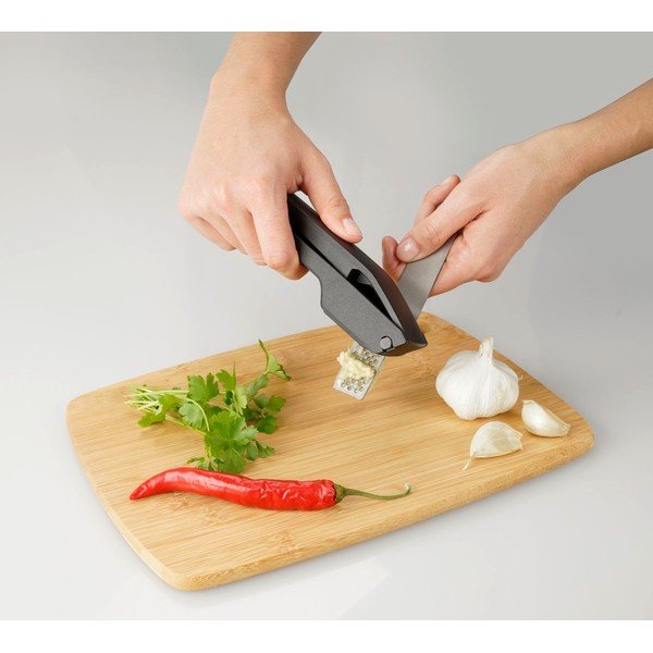 Szaroniebieski wyciskacz do czosnku Fackelmann Food & More-image-1