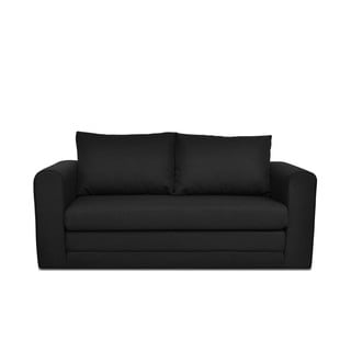 Czarna sofa rozkładana Cosmopolitan Design Honolulu
