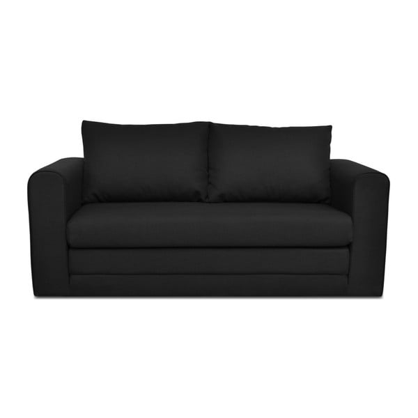 Czarna sofa rozkładana Cosmopolitan Design Honolulu