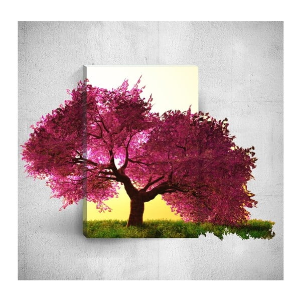 Obraz 3D Mosticx Purple Tree, 40x60 cm