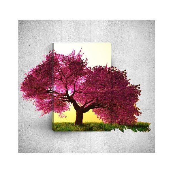Obraz 3D Mosticx Purple Tree, 40x60 cm