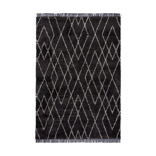 Czarny dywan 160x230 cm Aisha – Flair Rugs
