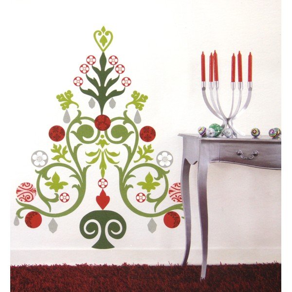 Naklejka na ścianę Choinka