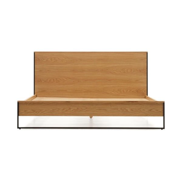 Łóżko dwuosobowe ze stelażem 160x200 cm Taiana – Kave Home-image-2