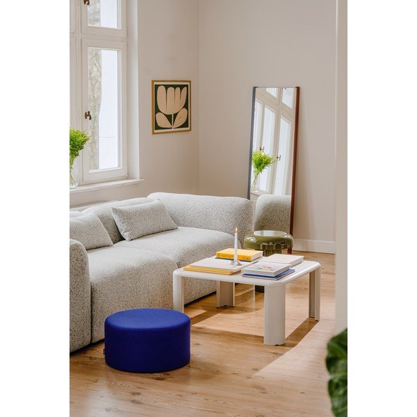 Niebieski wełniany puf Folk – noo.ma-image-2