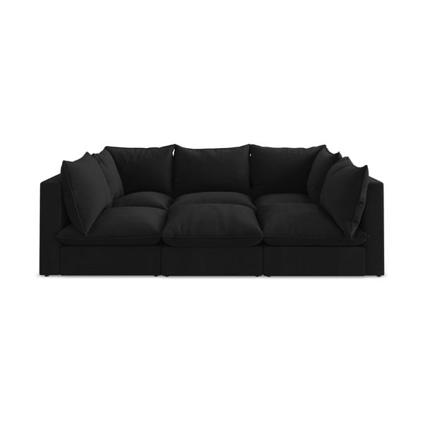 Czarna sofa 255 cm Manao – Makamii