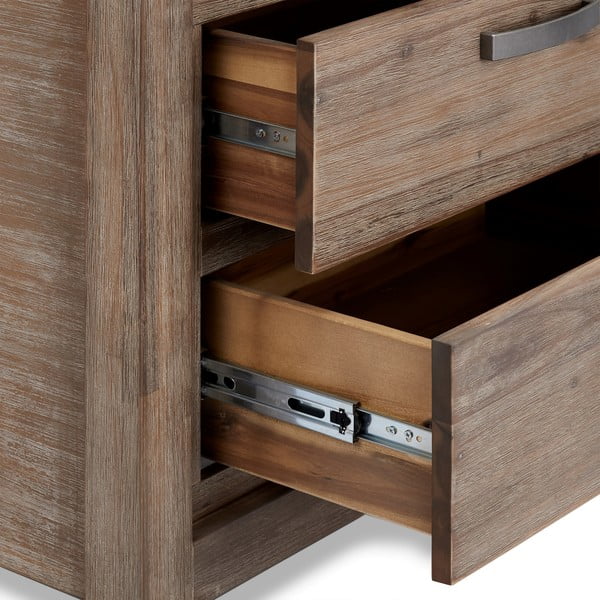 Biblioteczka z drewna akacjowego Furnhouse Alaska-image-3