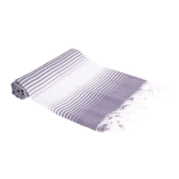 Ręcznik hammam z ręcznie tkanej bawełny ZFK Inger, 180x100 cm