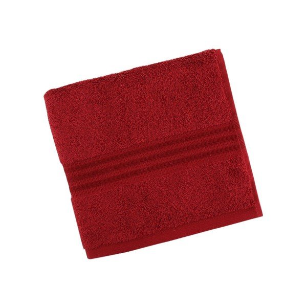 Czerwony bawełniany ręcznik Rainbow Red, 70x140 cm-image-1
