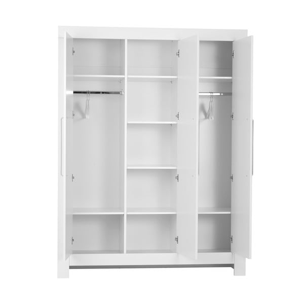 Biała szafa Moon, 185x142 cm-image-1