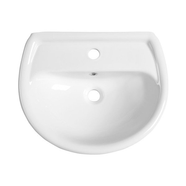 Biała ceramiczna umywalka 50x40 cm – Sapho-image-2