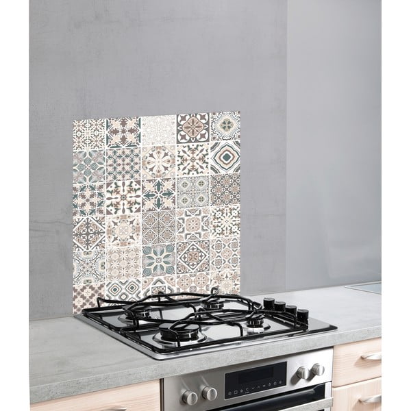 Szklana płyta ochronna na ścianę Wenko Splashback Tile-image-1