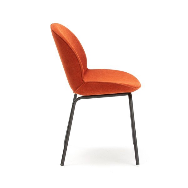 Pomarańczowe krzesła zestaw 2 szt. Vicky – Marckeric-image-4