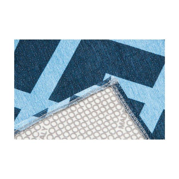 Wytrzymały chodnik kuchenny Webtapetti Labyrinth Blue, 60x220 cm-image-2
