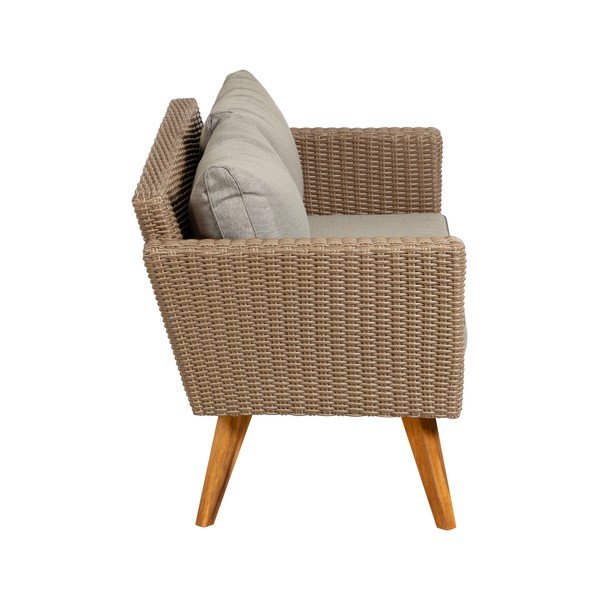 Sofa ogrodowa z konstrukcją z drewna akacji Kave Home Sumie-image-3