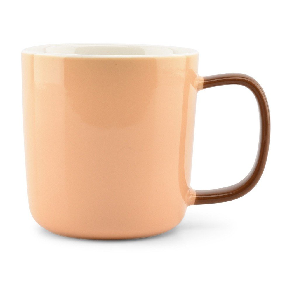 Pomarańczowy kubek new bone china 370 ml Mae – ONA