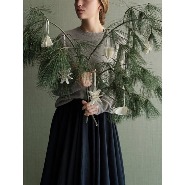 Papierowe ozdoby świąteczne zestaw 4 szt. ø 10 cm Kazary – Blomus-image-2