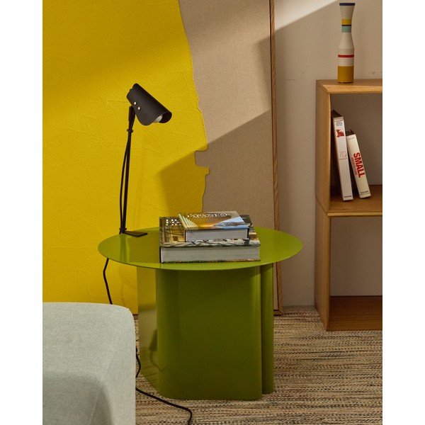 Czarna metalowa lampa stołowa z klipsem (wysokość 51 cm) Jula – Kave Home-image-3