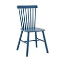 Niebieskie krzesła z litego drewna kauczukowego zestaw 2 szt. Mill – Bloomingville