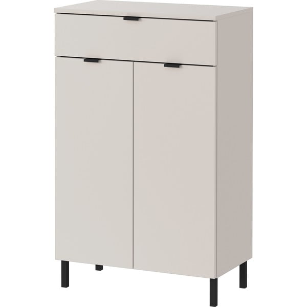 Kremowa wysoka szafka łazienkowa 60x97 cm Arcena – Germania-image-2