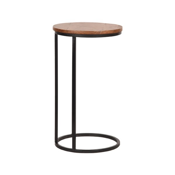 Okrągły stolik z litego drewna mango ø 35 cm Motion – LABEL51