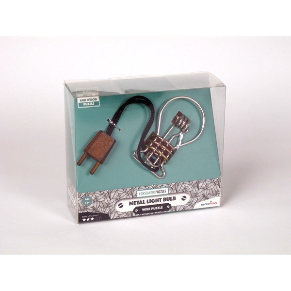 Łamigłówka Metal Light Bulb – RecentToys-image-1