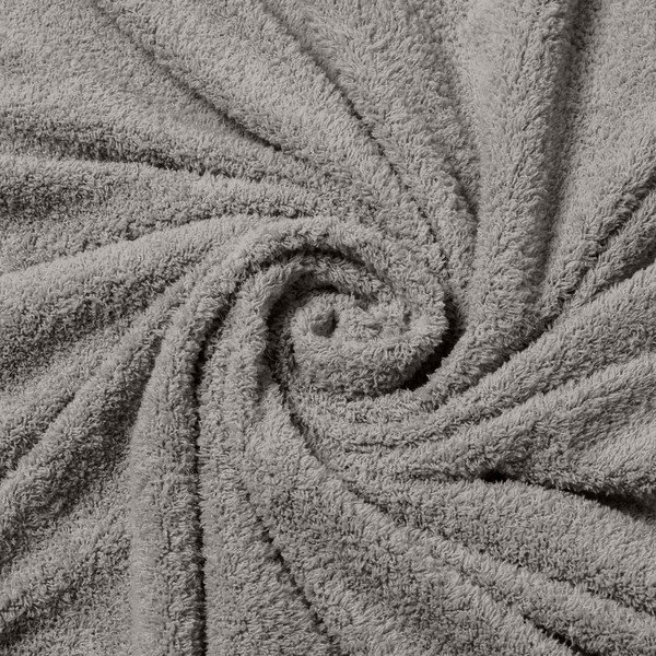 Antracytowa pościel dwuosobowa z mikropluszu 240x220 cm Helena – douceur d'intérieur-image-3