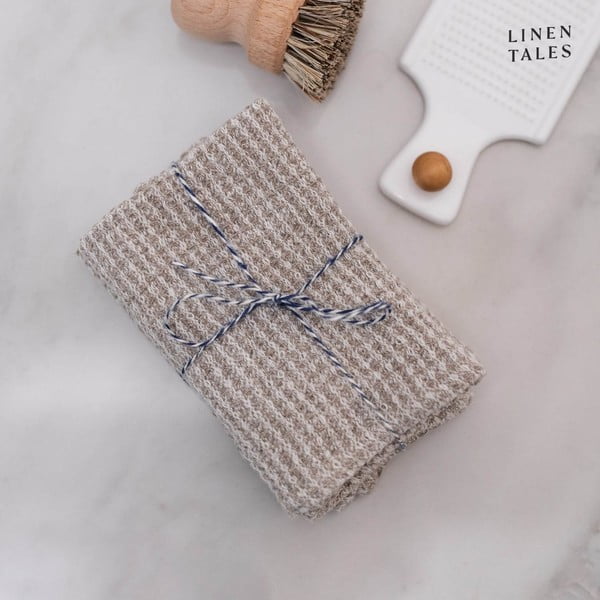 Lniane ścierki zestaw 2 szt. 26x26 cm – Linen Tales-image-4