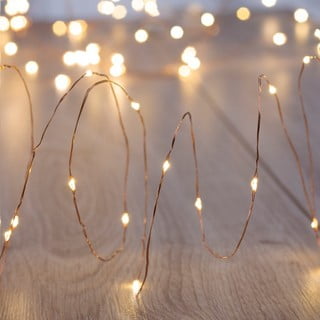 Przezroczysta girlanda świetlna LED DecoKing Lights, 240 lampek, dł. 4,5 m
